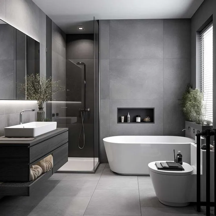 25 Grey Bathroom Ideas You Must See