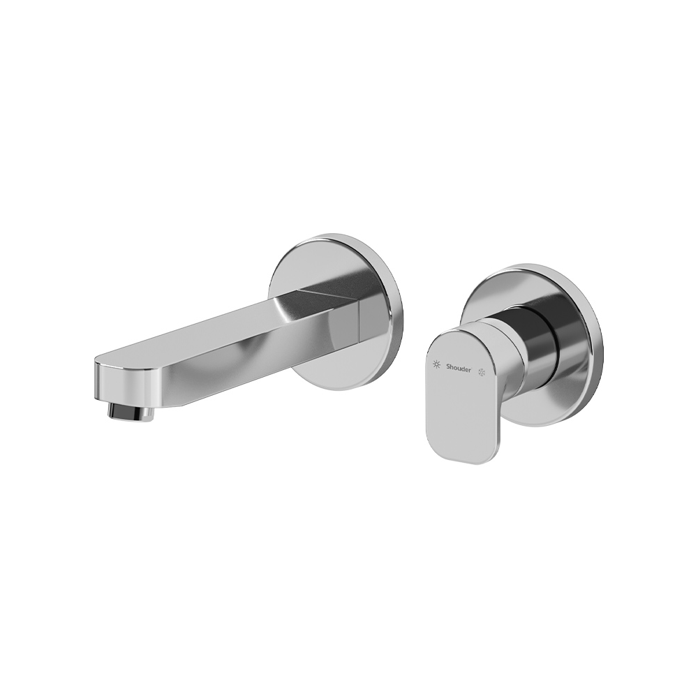 شیر روشویی توکار مدل تاین شودر کروم کروم براق