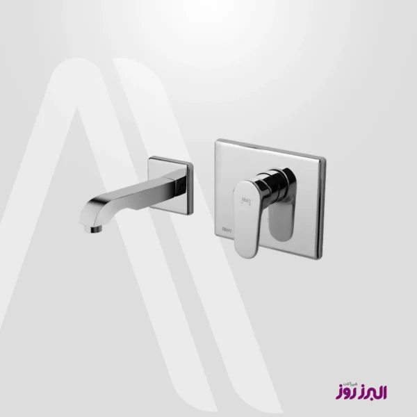 شیر روشویی توکار مدل ونتو البرز روز کروم