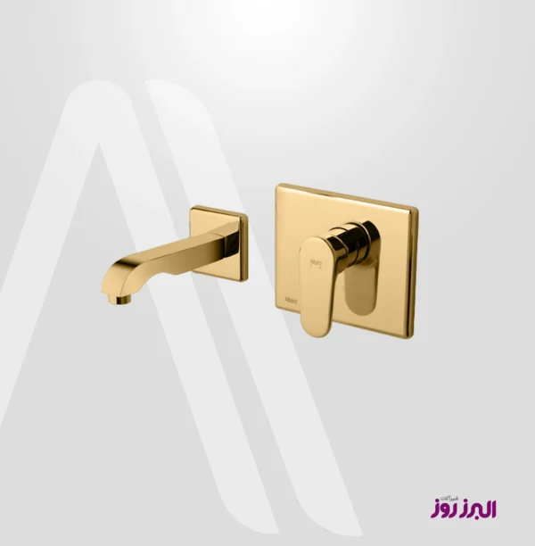 شیر روشویی توکار مدل ونتو البرز روز طلایی براق