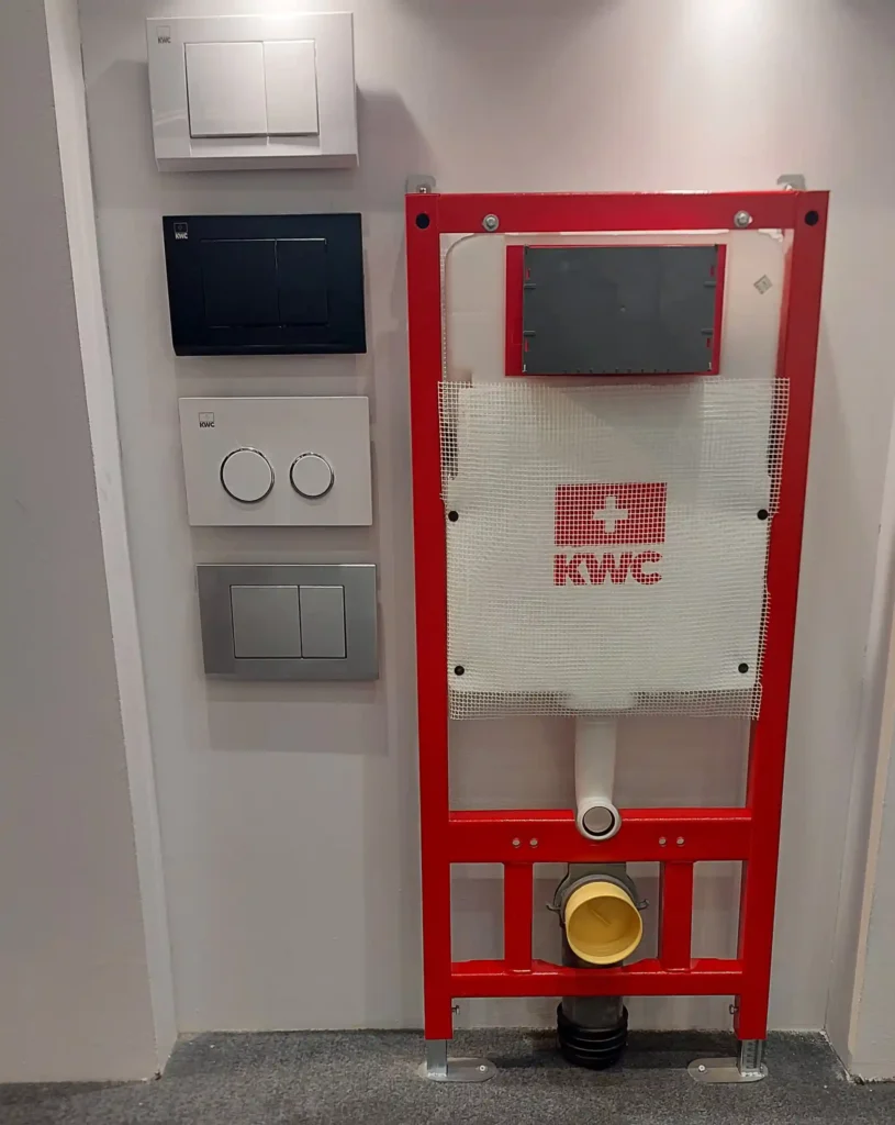 فلاش تانک توکار وال هنگ مدل آوا KWC