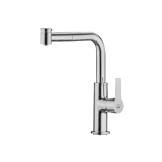 شیر ظرفشویی شاوری مدل ریتا KWC کروم براق