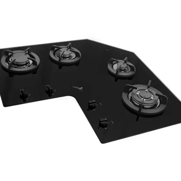 گاز رومیزی صفحه شیشه کد G114 اخوان