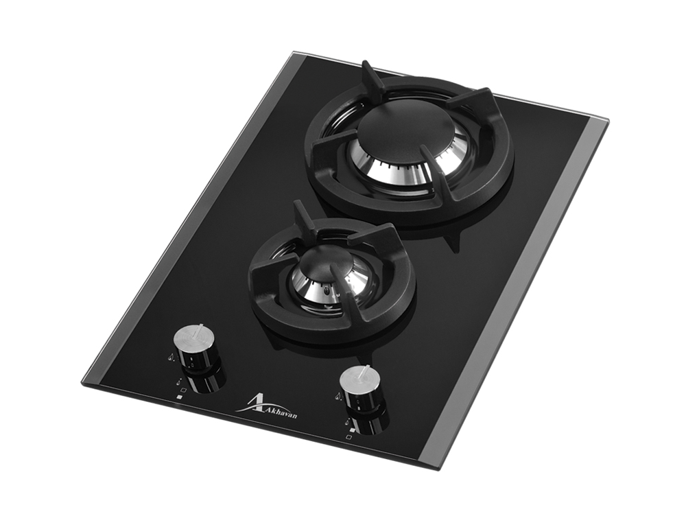 گاز رومیزی صفحه شیشه کد V30 اخوان